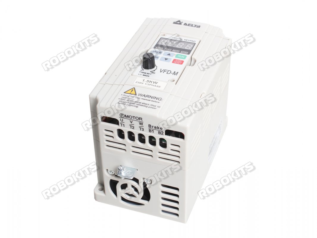 Delta VFD 1.5KW 400Hz AC Drive Single Phase