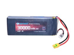 GenX 14.8V 4S 30000mAh 25C / 50C Premium Lipo Battery with Antispark XT90s connector