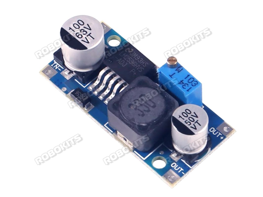 Step down LM2596HV DC-DC adjustable voltage regulator 4.5-53V Input and 3A Output - Click Image to Close