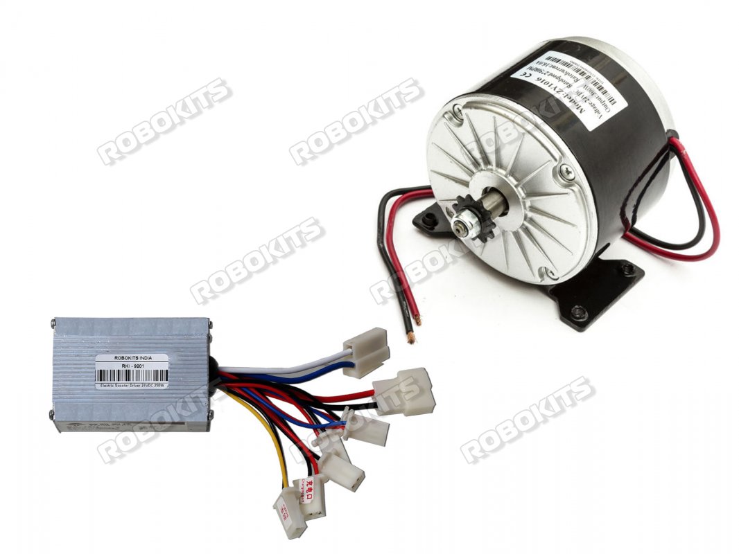 EBIKE DC MOTOR MY1016 24V 2750RPM 250W WITH CONTROLLER