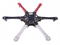 R550 Hexcopter Frame with Integrated PCB for easy wiring