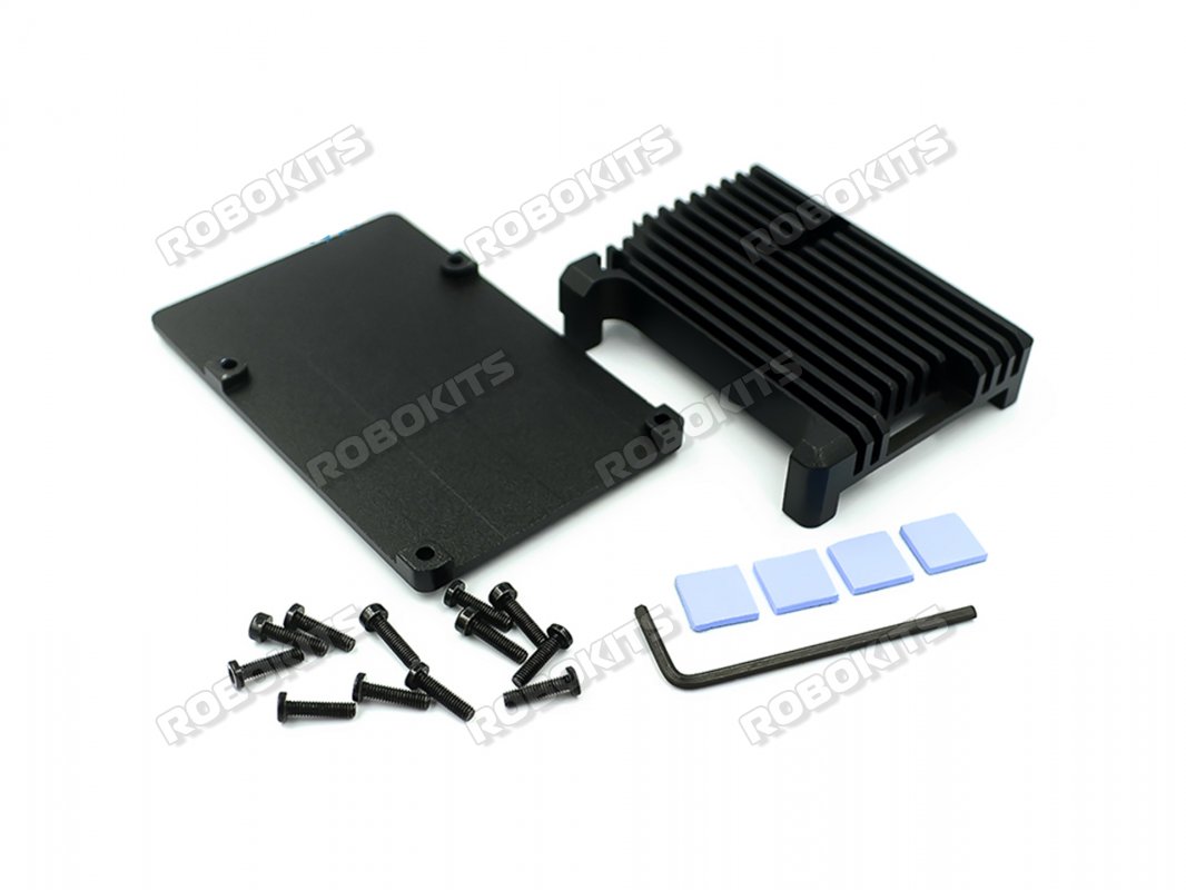 Aluminum Alloy Heat Sink (without fan) for Raspberry Pi 4 Model B - Click Image to Close