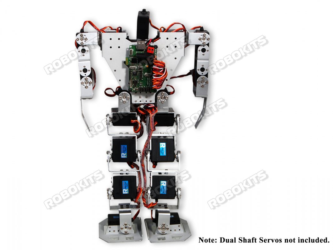 17DOF Humanoid Aluminium Frame Robot Chassis Kit
