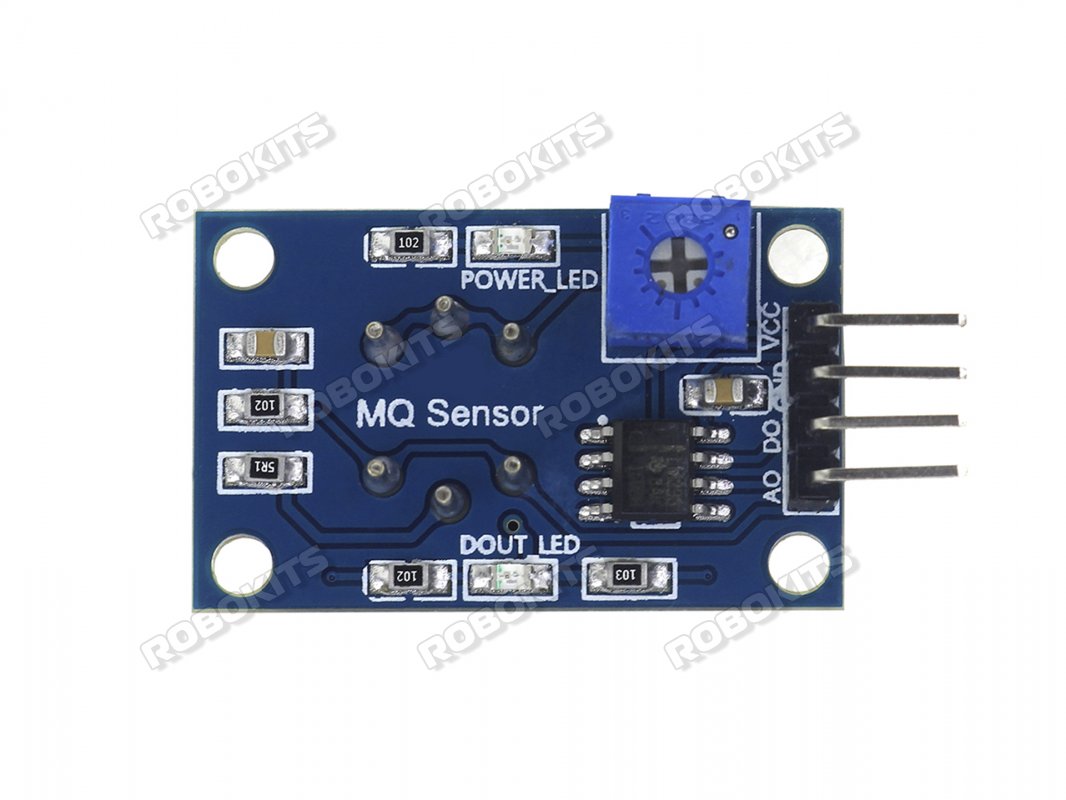 MQ-3 Alcohol Ethanol Gas Sensor Module - Click Image to Close