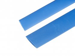 Heat Shrink Sleeve 10 mm Blue 1 meter Premium Quality Industrial Grade WOER (HST)