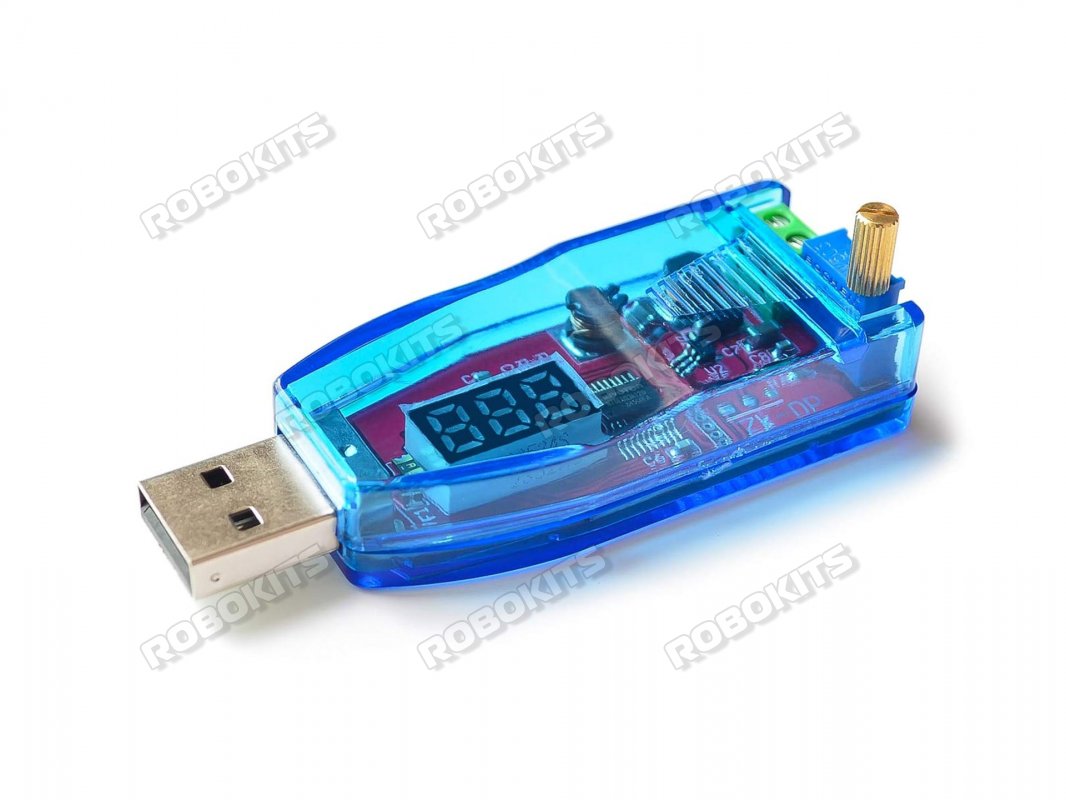 DC-DC USB Adjustable Step Up/Down Voltage Converter 5V to 1-15V - Click Image to Close