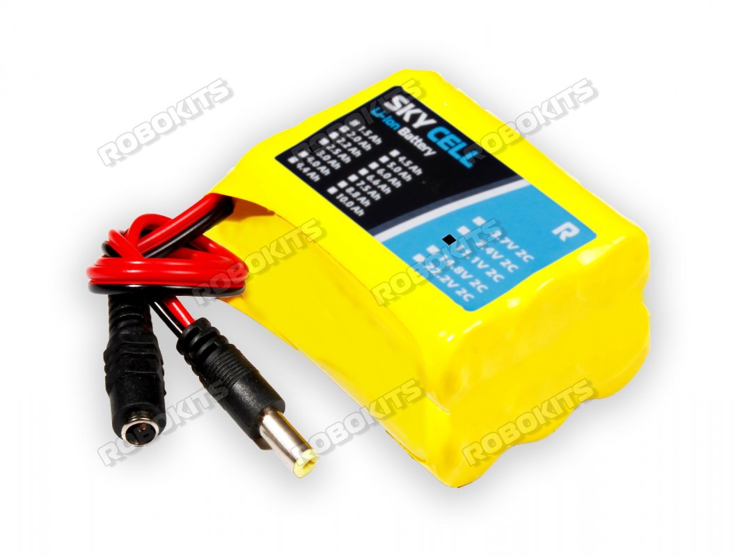 Li-Ion 11.1V 3000mAh (2C) With Inbuilt Charger-Protection - Click Image to Close