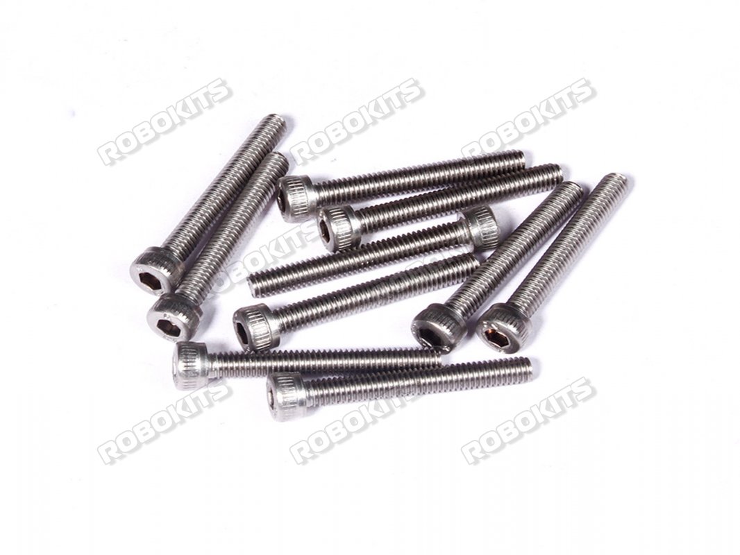 M5 x 30 mm Socket Head Cap Stainless Steel 304 Bolt (MOQ 15pcs)