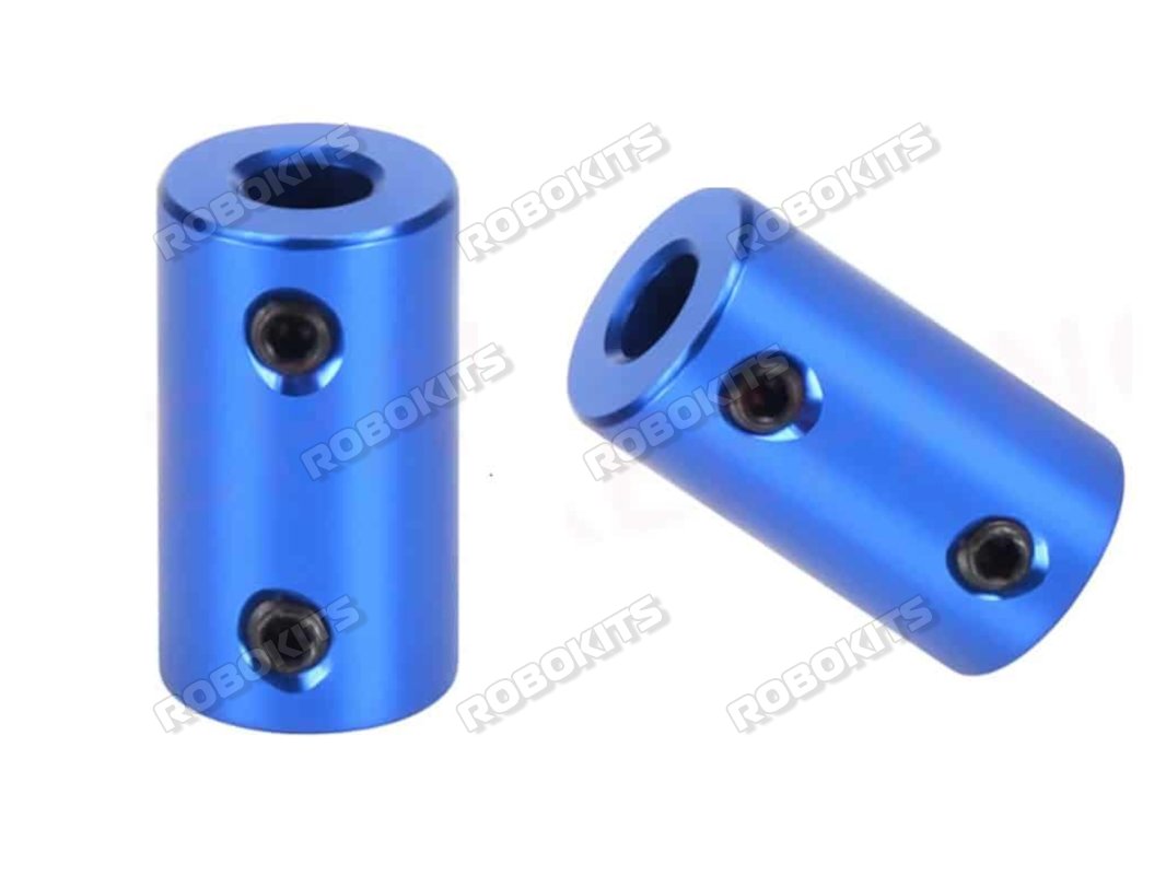 Blue Aluminum Alloy Motor Shaft Coupling 5*5mm