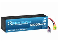 GenX Ultra 22.2V 6S3P 12000mah 20C/40C Discharge Premium Lithium ion Rechargeable Battery