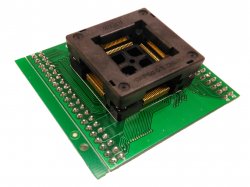 Programming Socket for QFP80 to 80pin Breakout with 12x12mm IC Width and 0.5mm Pitch