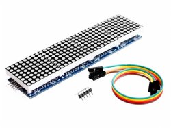 MAX7219 Dot Led Matrix Module 4 In 1 Display with 5P Line Module