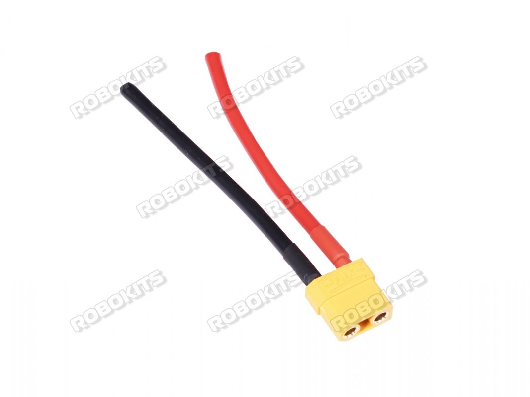 XT90 Female Connector with 10AWG Silicon Wire(100mm)