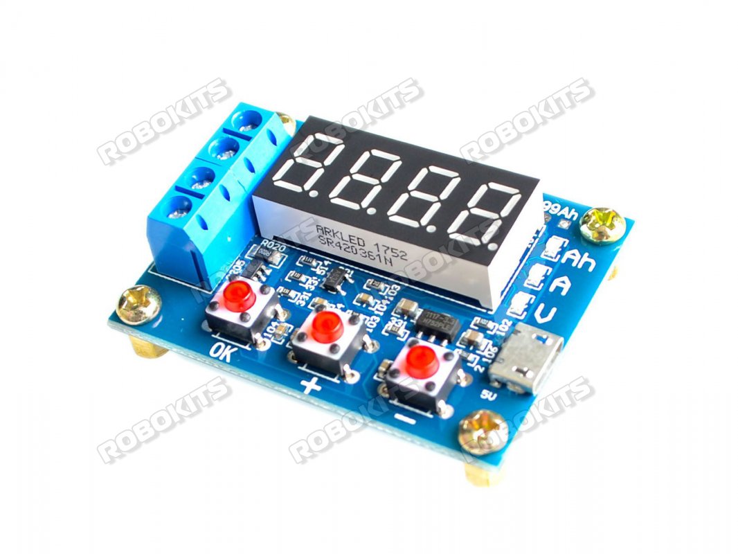 ZB2L3 18650 Battery Capacity Tester External Load Discharge Type 1.2-12V - Click Image to Close