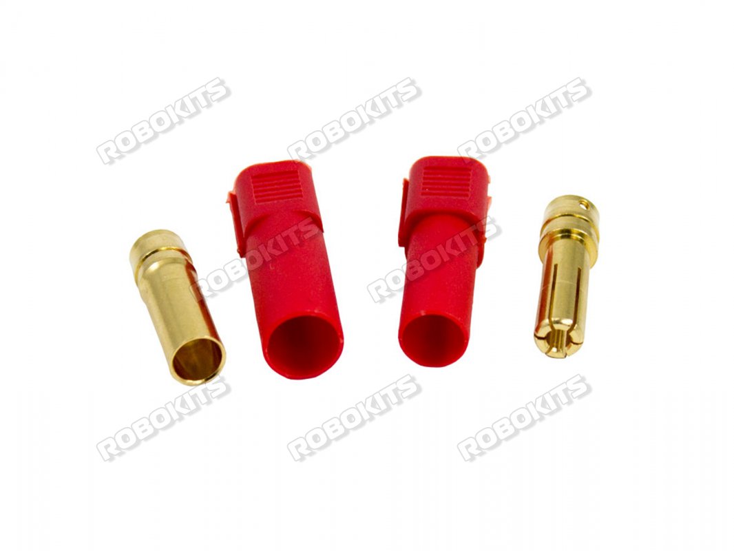 XT150 Connector Male-Female Pair(Red) - Click Image to Close