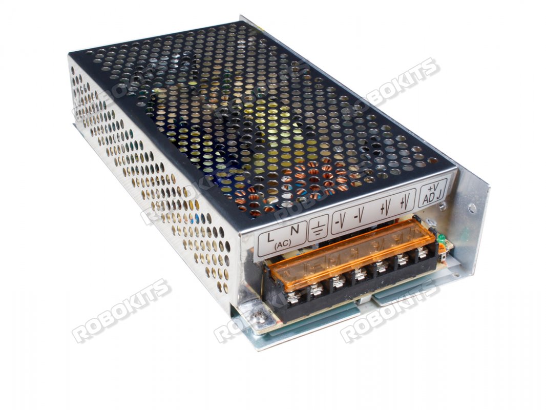 Industrial Power Supply 12V 10A 120W - Economy - Click Image to Close