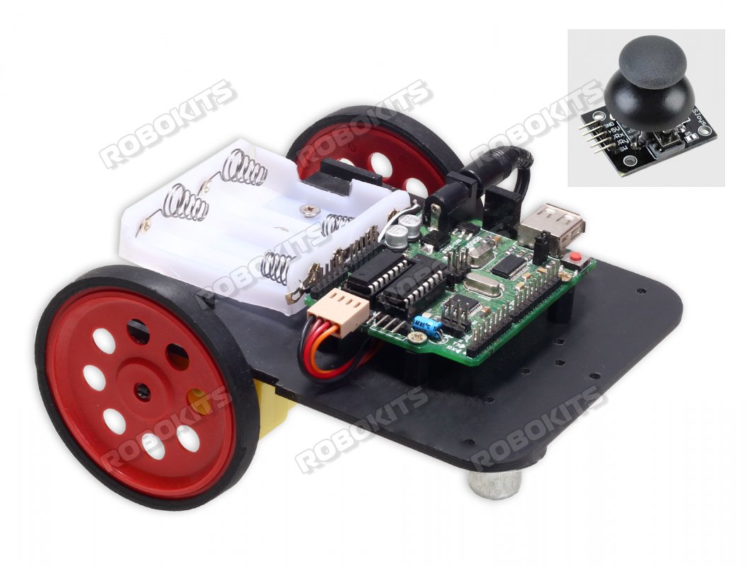 Joystick Wired Robot DIY Kit Compatible with Arduino - Click Image to Close