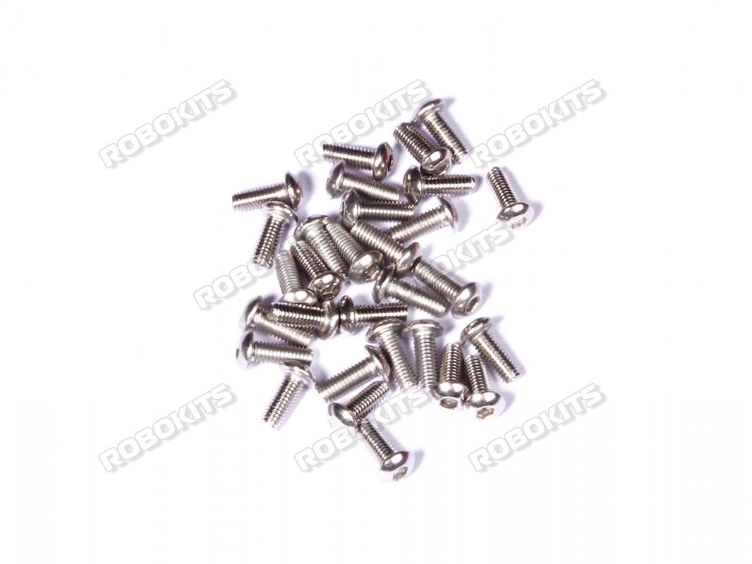 M3 x 8 mm SS Bolt Precision Stainless Steel 304 MOQ 25 Pcs - Click Image to Close