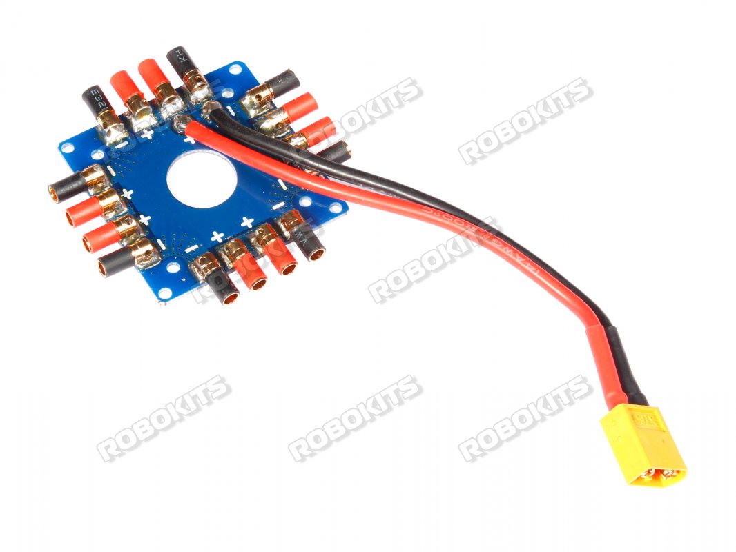 ESC Power Distribution Board With XT60 Male Connector
