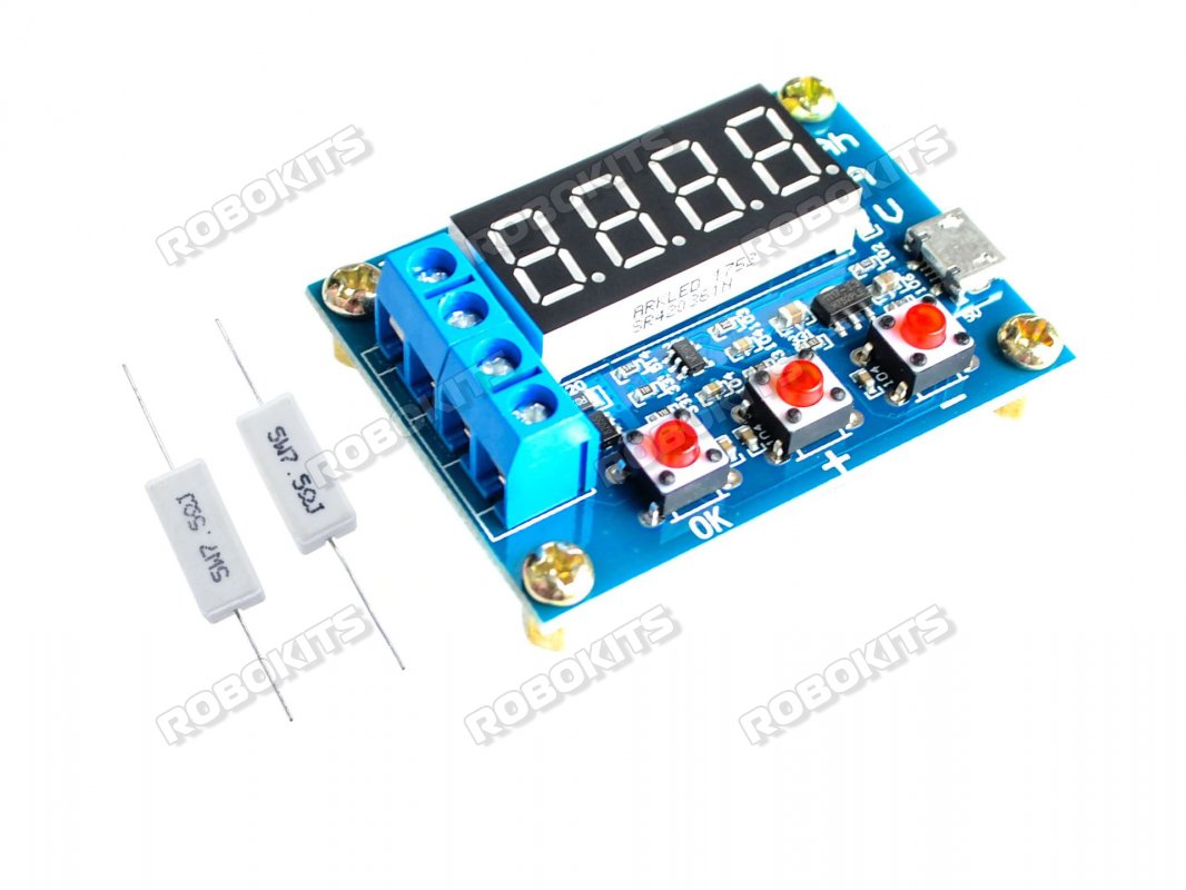 ZB2L3 18650 Battery Capacity Tester External Load Discharge Type 1.2-12V