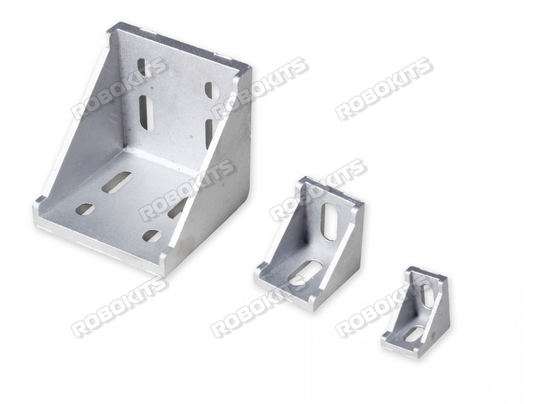 L Shape Aluminium Reinforcement Clamp With Straight Angle for 4040 Profile MOQ 4pcs - Click Image to Close