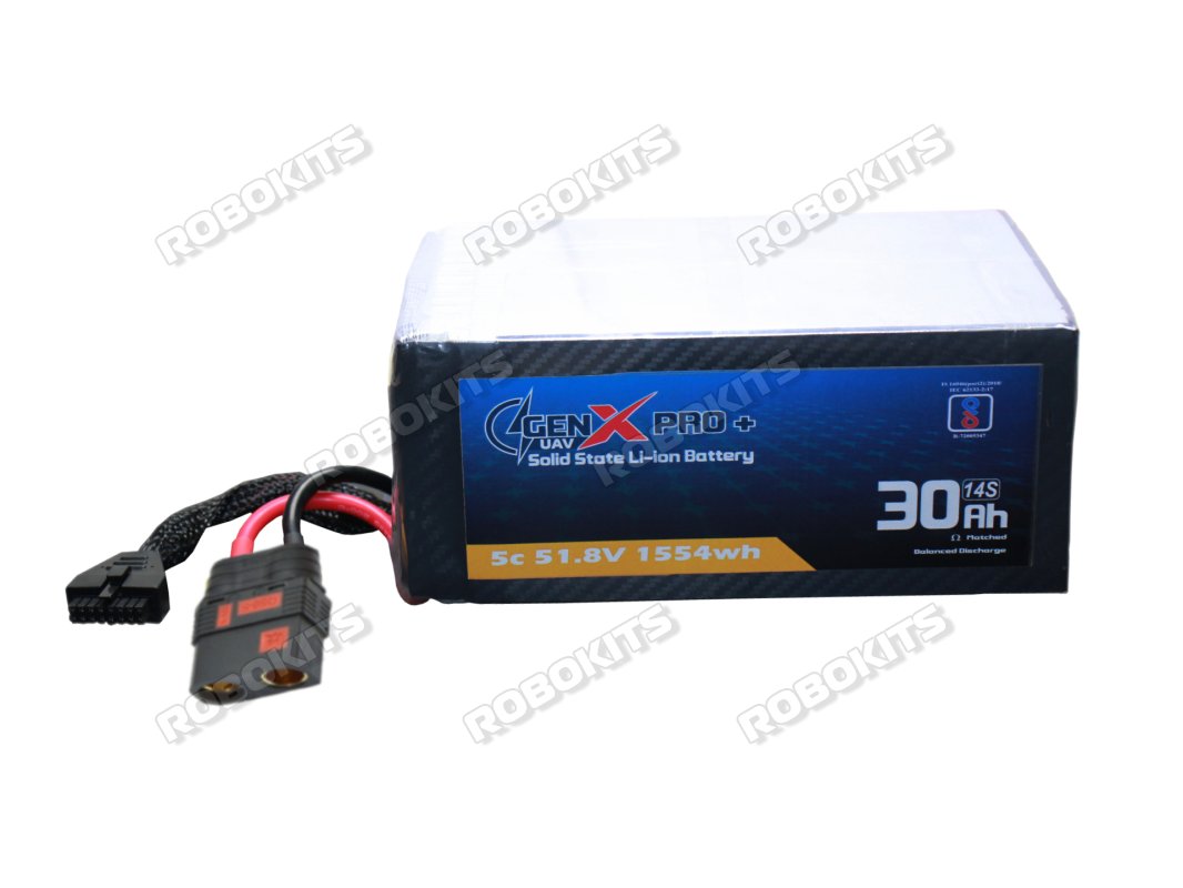 GenX Pro+ Solid State 51.8V 14S 30000mah 5C / 10C Premium Li-ion Battery