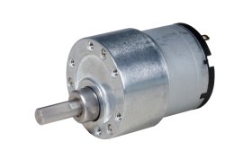 Rhino GB37 12V 110RPM 6.5Kgcm DC Geared Motor with Back Shaft