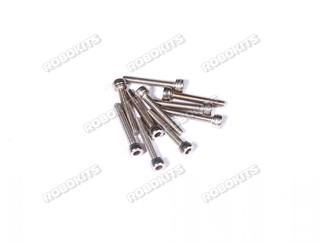 M3 x 20 mm Socket Head Cap Stainless Steel 304 Bolt MOQ 15 Pcs