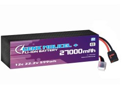 GenX Molicel+ 22.2V 6S6P 27000mah 12C/20C Premium Lithium Ion Rechargeable Battery