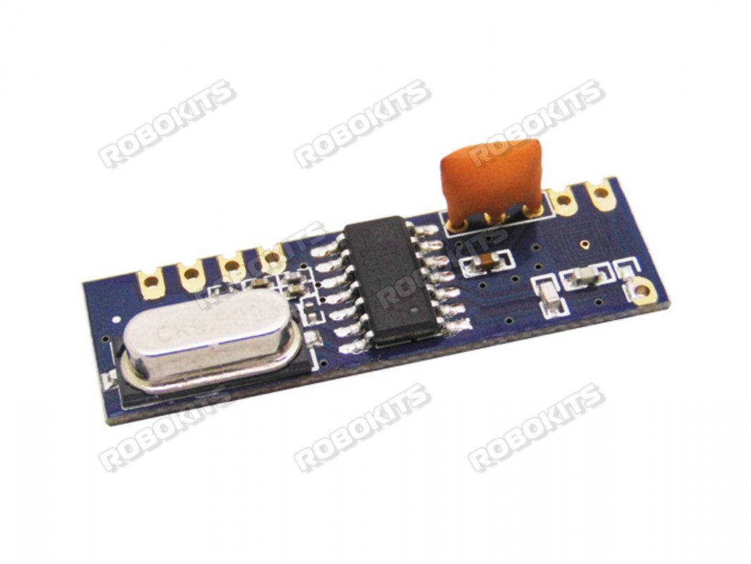 433MHz STX882 ASK Transmitter Module + SRX882 Superheterodyne Receiver Module + Antenna - Click Image to Close