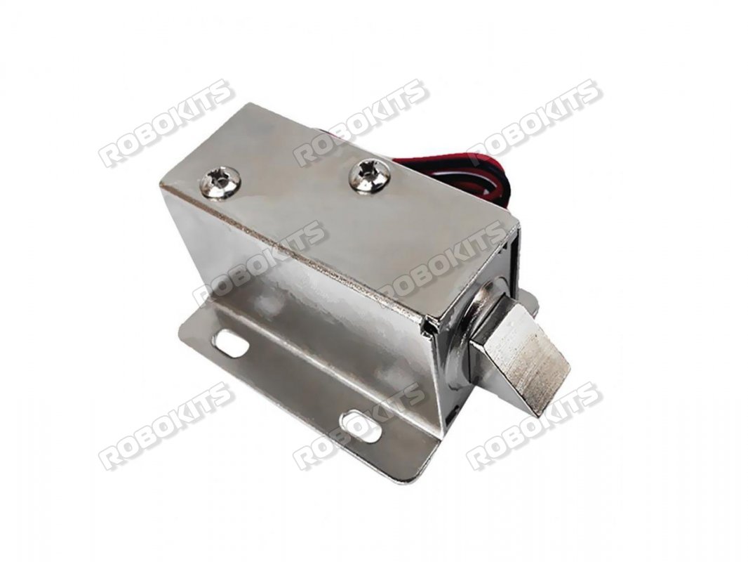 DC 12V Cabinet Door Electromagnetic Solenoid Lock - Click Image to Close