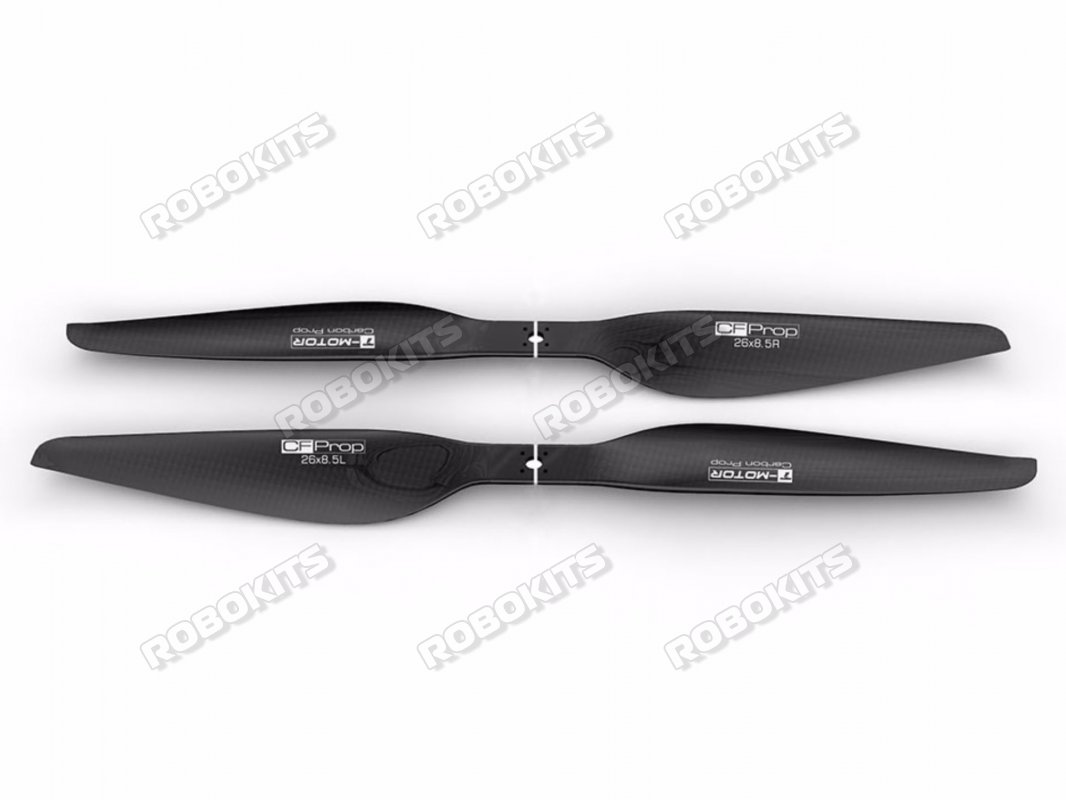 T Motor 4 Blade Propeller G26x8.5 4PCS/PAIR - Click Image to Close