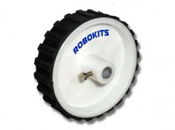 Robot Wheel 68MM Diameter 20MM Width 6MM ID