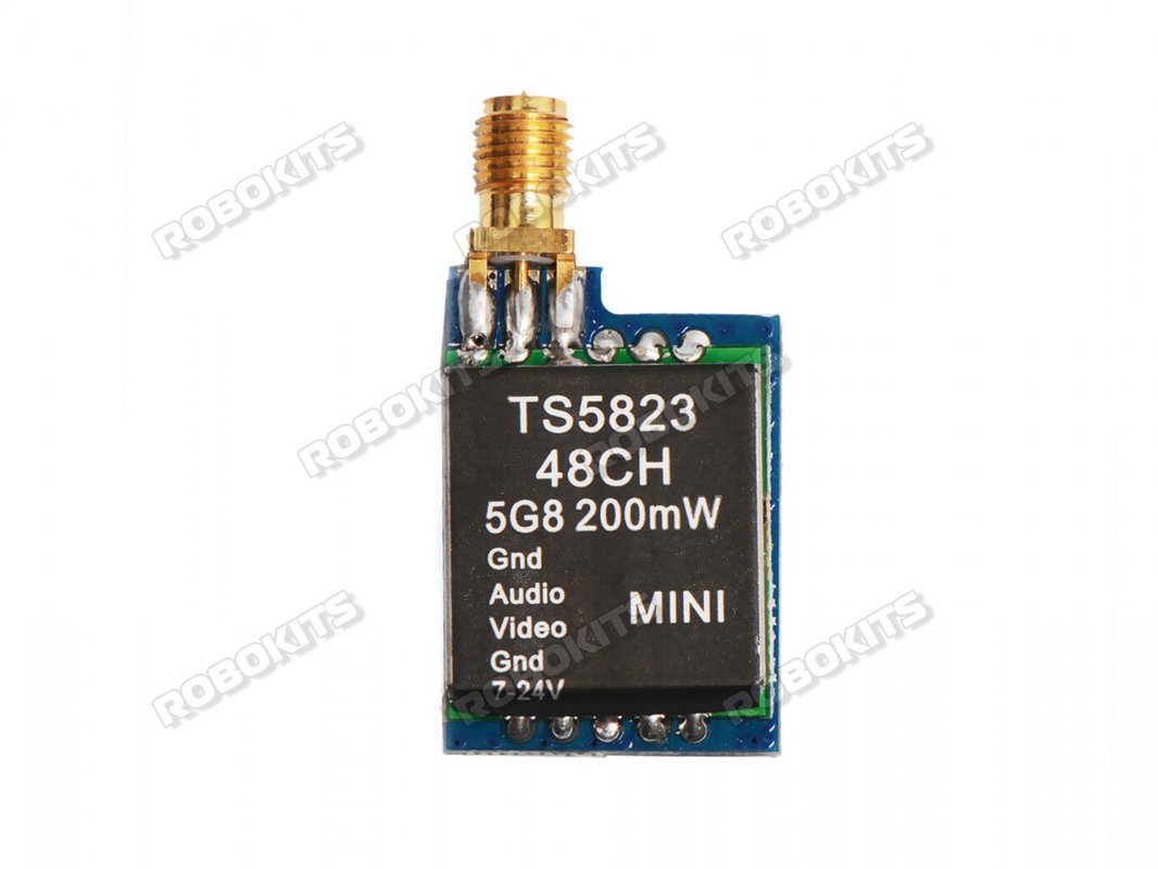 TS5823 200mw 48CH Mini Transmitter - Click Image to Close