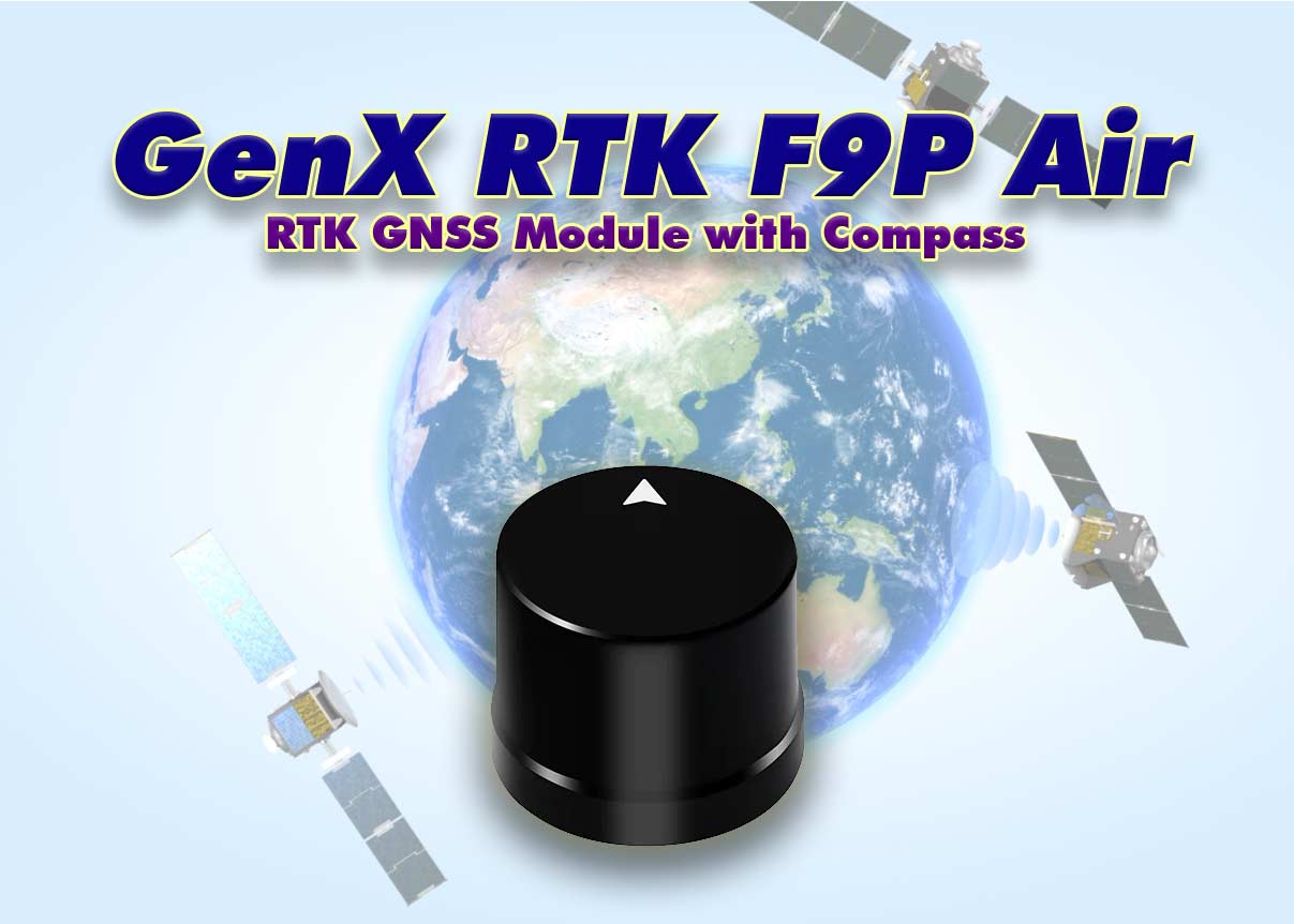 GenX RTK F9P Air